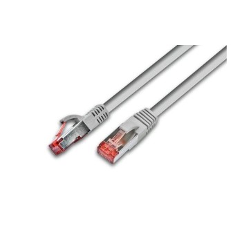 Wirewin Câble patch: S/FTP, 05m, gris, Cat.6, AWG27, 1Gbps, 250MHz, Zugentlastung Wirewin Câble patch: S/FTP, 05m, gris, Cat.6, AWG27, 1Gbps, 250MHz, Zugentlastung