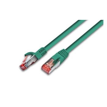 Wirewin Câble patch: S/FTP, 00.75m, vert, Cat.6, AWG27, 1Gbps, 250MHz, Zugentlastung Wirewin Câble patch: S/FTP, 00.75m, vert, Cat.6, AWG27, 1Gbps, 250MHz, Zugentlastung