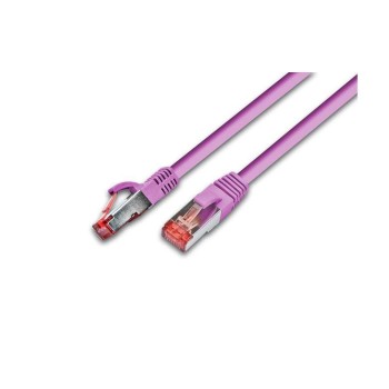 Wirewin Câble patch: S/FTP, 07m, pink, Cat.6, AWG27, 1Gbps, 250MHz, Zugentlastung Wirewin Câble patch: S/FTP, 07m, pink, Cat.6, AWG27, 1Gbps, 250MHz, Zugentlastung
