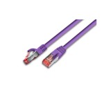Wirewin Câble patch: S/FTP, 30m, violett, Cat.6, AWG27, 1Gbps, 250MHz, Zugentlastung
