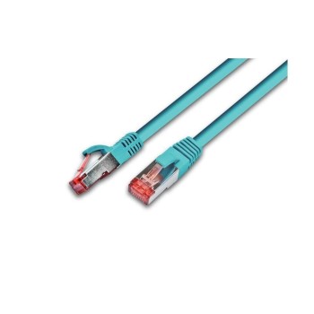 Wirewin Patch cable: S/FTP, 00.25m, türkis, Cat.6, AWG27, 1Gbps, 250MHz, Zugentlastung Wirewin Patch cable: S/FTP, 00.25m, türkis, Cat.6, AWG27, 1Gbps, 250MHz, Zugentlastung