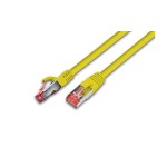 Wirewin Câble patch: S/FTP, 4m, jaune, Cat.6A, AWG26, 10Gbps, 500MHz, LSOH