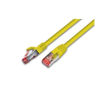 Wirewin Patch cable: F/UTP, 20m, yellow, Cat.5e, AWG26, 1Gbps, 100MHz, Zugentlastung Wirewin Patch cable: F/UTP, 20m, yellow, Cat.5e, AWG26, 1Gbps, 100MHz, Zugentlastung