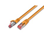Wirewin Câble patch: F/UTP, 1.5m, orange, Cat.5e, AWG26, 1Gbps, 100MHz, Zugentlastung