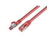 Wirewin Câble patch: F/UTP, 00.25m, rouge , Cat.5e, AWG26, 1Gbps, 100MHz, Zugentlastung