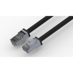 Wirewin Câble patch Outdoor Cat 6A, S/FTP, 15 m, Noir