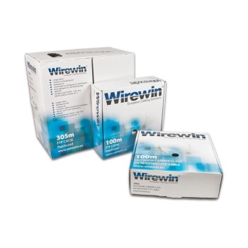 Wirewin Patchkabel: F/UTP, 100m, Cat.5e, 1Gbps, 100MHz, grau Wirewin Patchkabel: F/UTP, 100m, Cat.5e, 1Gbps, 100MHz, grau