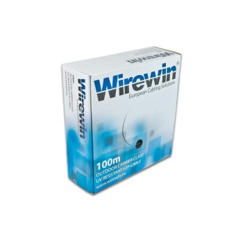 Wirewin Patchkabel: F/UTP, 100m, Outdoor, Cat.5e, 1Gbps, schwarz, inkl ESD Kabel Wirewin Patchkabel: F/UTP, 100m, Outdoor, Cat.5e, 1Gbps, schwarz, inkl ESD Kabel