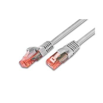 Wirewin Patch cable: UTP 0.25m grey, Cat.6, AWG26, 1Gbps, 250MHz, Knickschutz Wirewin Patch cable: UTP 0.25m grey, Cat.6, AWG26, 1Gbps, 250MHz, Knickschutz