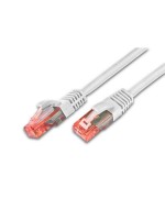 Wirewin Câble patch: UTP 0.25m blanc, Cat.6, AWG26, 1Gbps, 250MHz, Knickschutz