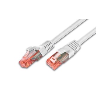 Wirewin Câble patch: UTP 30m blanc, Cat.6, AWG26, 1Gbps, 250MHz, Knickschutz Wirewin Câble patch: UTP 30m blanc, Cat.6, AWG26, 1Gbps, 250MHz, Knickschutz