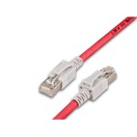 Wirewin Cat.6A LED Patch cable 1.5m red, PIMF, S/FTP, 10Gbps, Halogenfrei