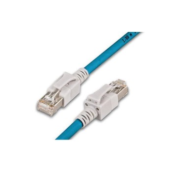 Wirewin Cat.6A LED Patchkabel 2m blau, PIMF, S/FTP, 10Gbps, Halogenfrei Wirewin Cat.6A LED Patchkabel 2m blau, PIMF, S/FTP, 10Gbps, Halogenfrei