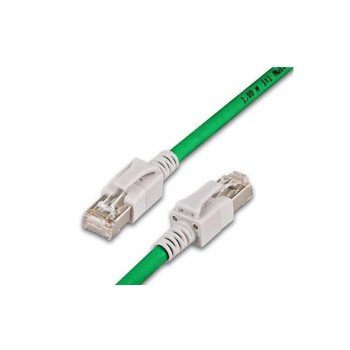 Wirewin Cat.6A LED Patchkabel 3m grün, PIMF, S/FTP, 10Gbps, Halogenfrei Wirewin Cat.6A LED Patchkabel 3m grün, PIMF, S/FTP, 10Gbps, Halogenfrei