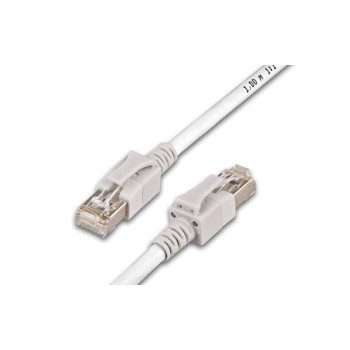 Wirewin Cat.6A LED Patchkabel 2m weiss, PIMF, S/FTP, 10Gbps, Halogenfrei Wirewin Cat.6A LED Patchkabel 2m weiss, PIMF, S/FTP, 10Gbps, Halogenfrei