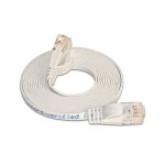 Wirewin Slim Câble patch: UTP, 0.25m, blanc, Cat.6, AWG36, Klinkenschutz, Längenaufdruck