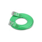Wirewin Slim Câble patch: STP, 0.5m, vert, Cat.6, AWG36, Klinkenschutz, Längenaufdruck