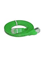 Wirewin Slim Patch cable: STP, 0.75m, grün, Cat.6, AWG36, Klinkenschutz, Längenaufdruck