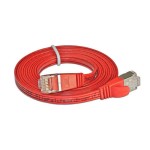 Wirewin Slim Câble patch: STP, 5m, rouge , Cat.6, AWG36, Klinkenschutz, Längenaufdruck