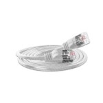 Slim Wirewin Pachcable: F/FTP, 7.5m, white, Cat.6, AWG36, doppelt geschirmt, 4mm