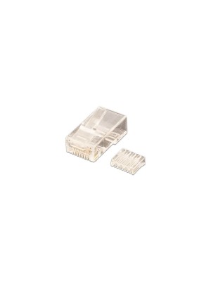 Wirewin Connecteur RJ-45 Cat 6, non blindé, avec aide à l'introduction, 100 pièces