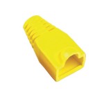 Wirewin Manchon de protection pour connecteur RJ45, jaune, emballage de 100