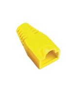 Wirewin Manchon de protection pour connecteur RJ45, jaune, emballage de 100