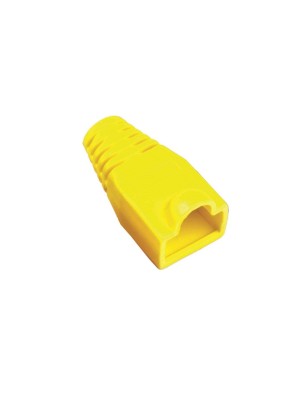 Wirewin Manchon de protection pour connecteur RJ45, jaune, emballage de 100