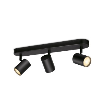 WiZ IMAGEO White 3er Spots, 3x5W, 2700-6500K, 1035lm black 