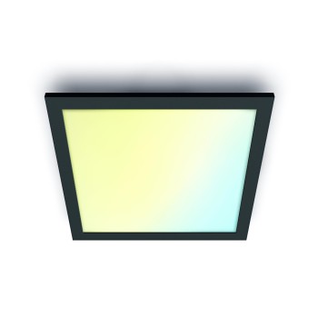 WiZ Panel Ceiling, Tunable White 1000lm, black 