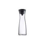 WMF Wasserkaraffe 1.0 l noir Basic, aus Glas, Höhe 29cm
