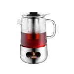 WMF Tee-Set 3-teilig SensiTea, Volumen 1.3 Liter, Höhe 24cm