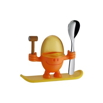 WMF Eierbecher Mc Egg Orange, inklusive Löffel WMF Eierbecher Mc Egg Orange, inklusive Löffel
