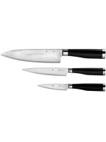 WMF Couteau de cuisine Set Yari 3-teilig Noir