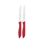 WMF Couteau de cuisine Set 2 pièces, rouge