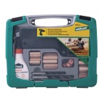 Wolfcraft UniversalHolzdübel Box, Komplett Starter-Set 8-teilig