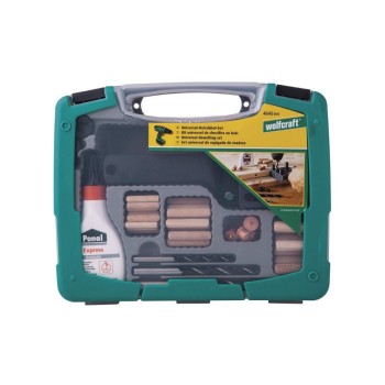 Wolfcraft Jeu de chevilles universelles 78 parties Wolfcraft Jeu de chevilles universelles 78 parties
