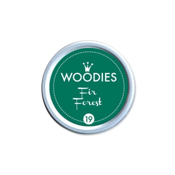Woodies Stempelkissen Woodies, grün, 1 Stück