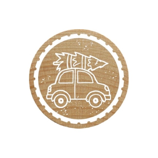 Woodies Stempel Woodies, Auto with Tannenbaum, 1 Stück Woodies Stempel Woodies, Auto with Tannenbaum, 1 Stück