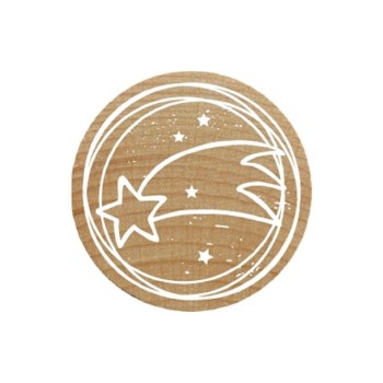 Woodies Stempel Woodies, Weihnachtsstern, 1 Stück Woodies Stempel Woodies, Weihnachtsstern, 1 Stück