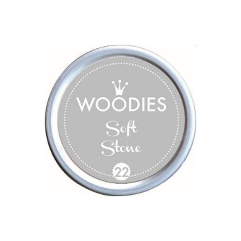 Woodies Tampon encreur 35 mm Soft Stone, 1 pièce