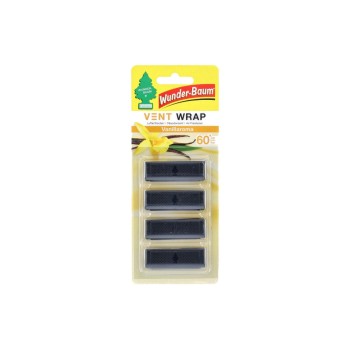 Wunderbaum Désodorisant pour voiture Arôme vanille Vent Wrap Wunderbaum Désodorisant pour voiture Arôme vanille Vent Wrap