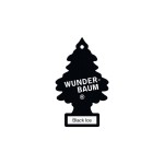 Wunderbaum Désodorisant pour voiture Glace noire Paquet de 3