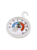 Xavax Analoges Kühl Gefrierthermometer Rund, Thermometer analog Kühl Gefrierschrank