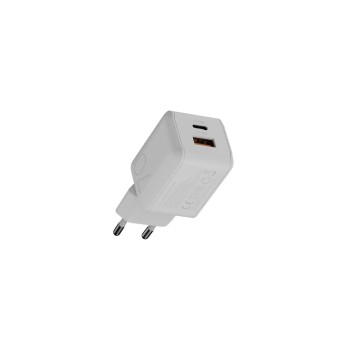 XTORM Wall Charger NextGen, 70W, 1xC, 1xA, 100-240V, 1xUSB-C 70W, 1xUSB-A 18W, white