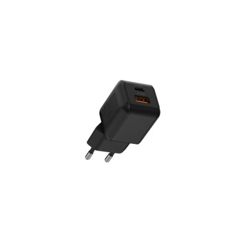 XTORM Wall Charger NextGen, 45W, 1xC, 1xA, 100-240V, 1xUSB-C 45W, 1xUSB-A 18W, black 