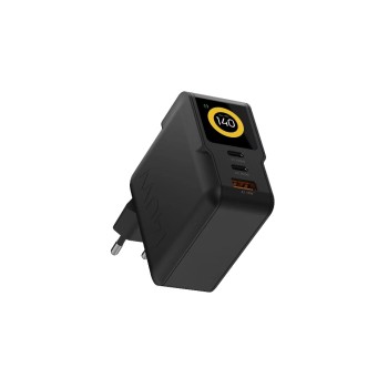 XTORM Wall Charger NextGen, 140W, 2xC, 1xA, 100-240V, 1xUSB-C 140W, 1xUSB-A 18W,black 