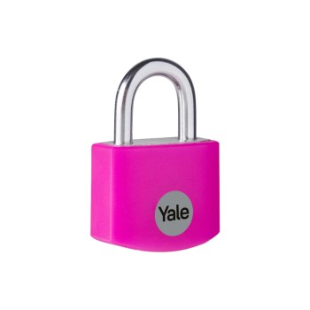 Vorhängeschloss Aluminium YE3B, pink 25/12
