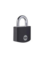 Vorhängeschloss Aluminium YE3B, black  38/19