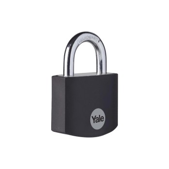 Vorhängeschloss Aluminium YE3B, schwarz 38/19